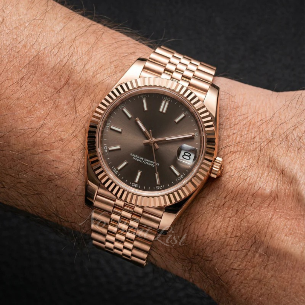 SeikoJust - Rose Gold Chocolate