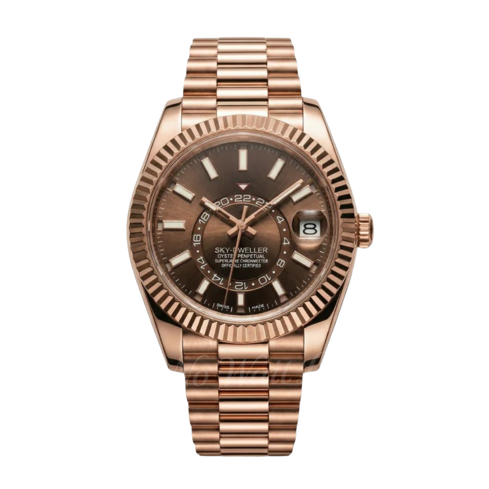 SeikoJust - Sky Dweller Rose Gold Chocolate