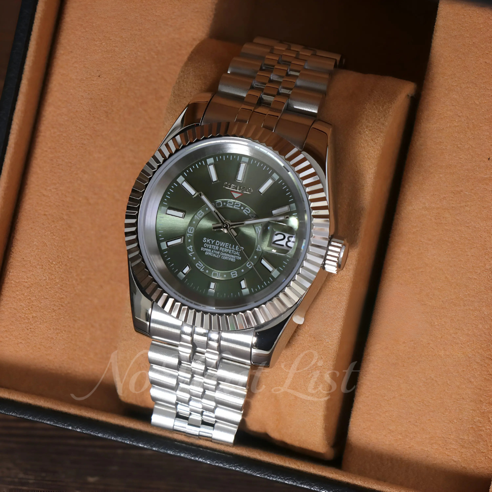 Seikojust | Sky Dweller Mint Green