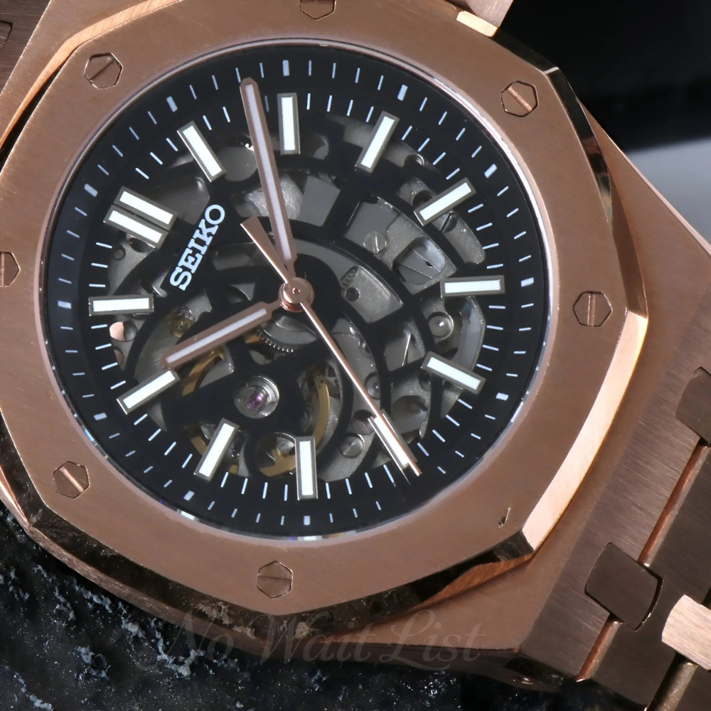 Royal Seikoak | Rose Gold Skeleton