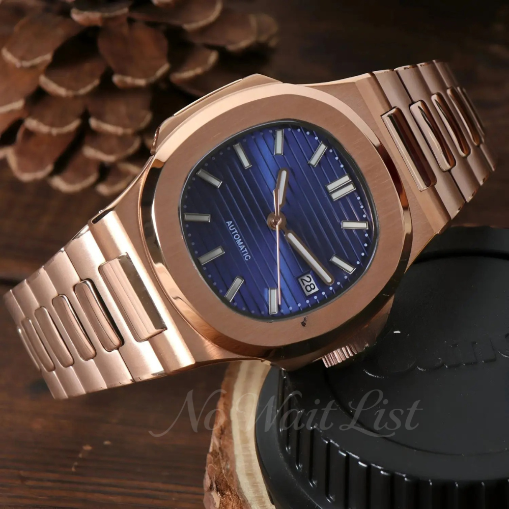 Nautiko | Rose Gold Royal Blue
