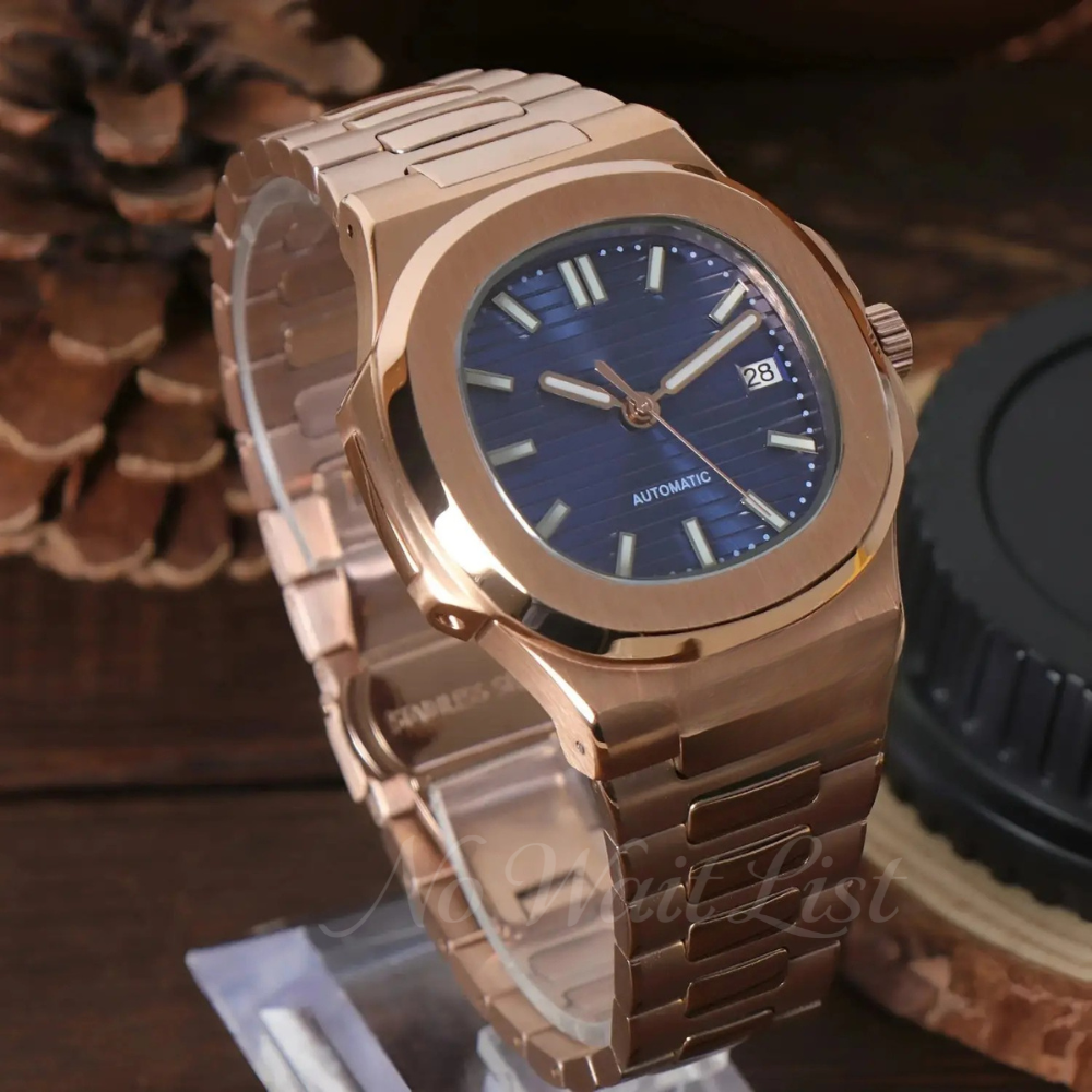Nautiko | Rose Gold Royal Blue