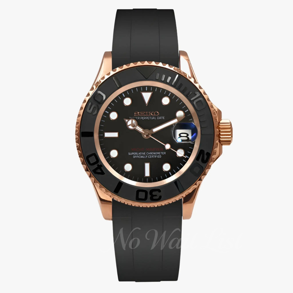 Seikomariner | Rose Gold - Black