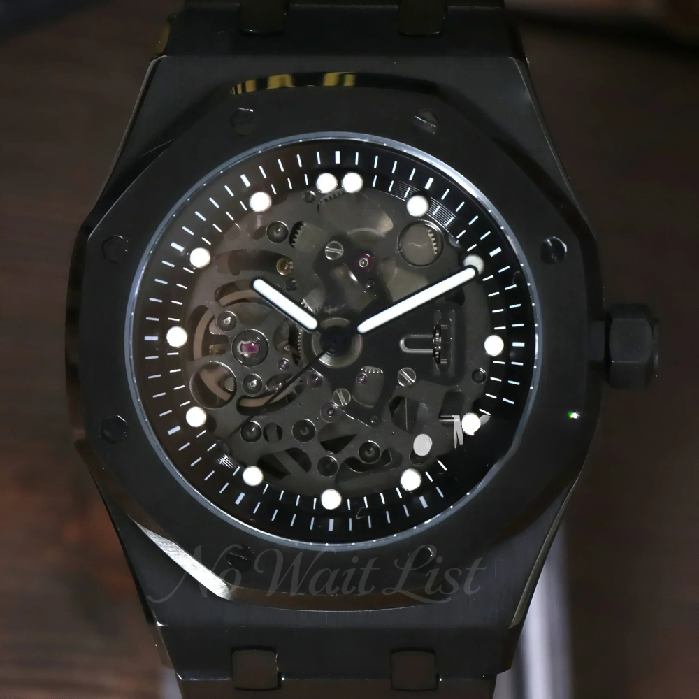 Royal Seikoak | Skeleton Full Black