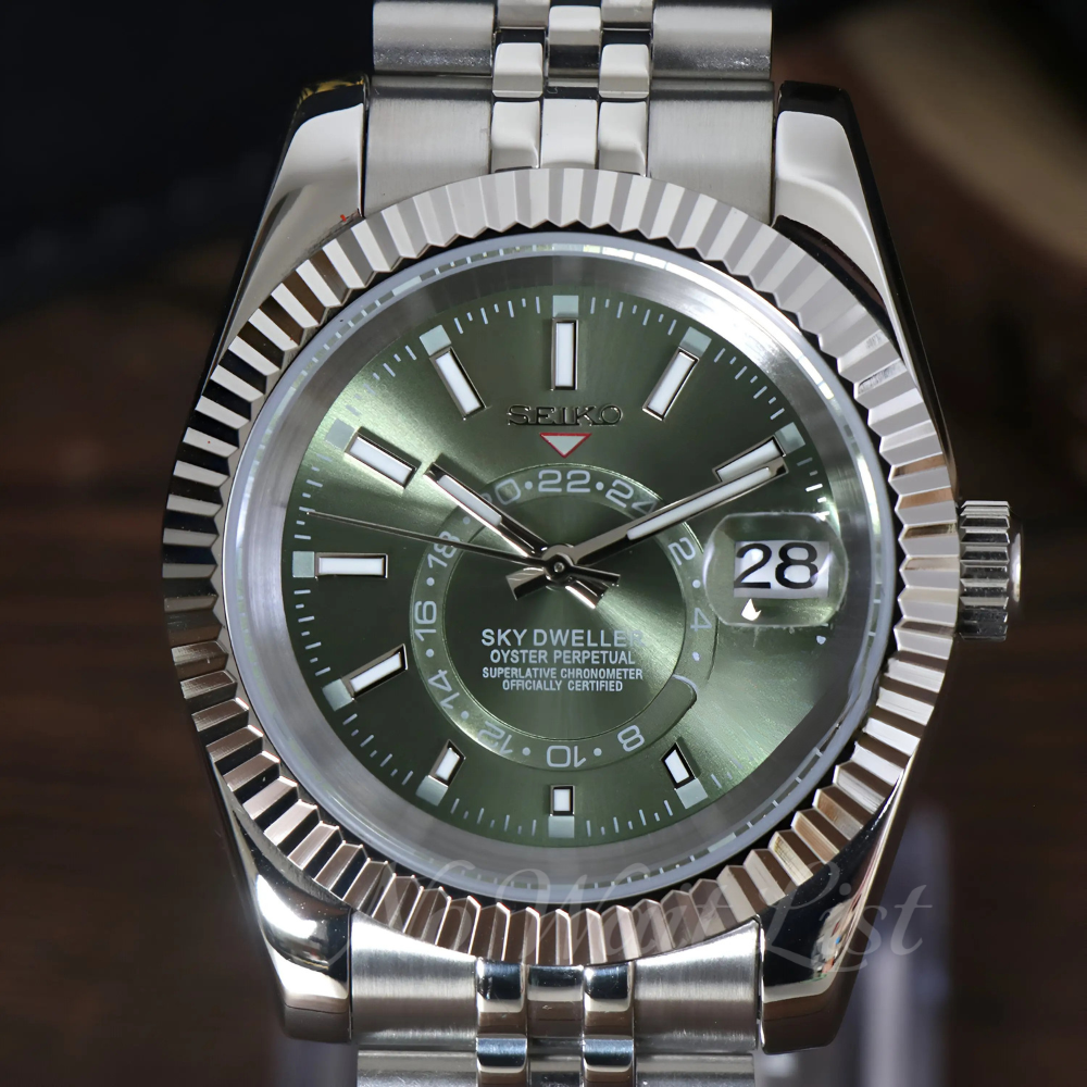 Seikojust | Sky Dweller Mint Green