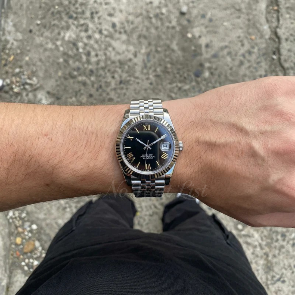 SeikoJust - Roman Gold Black