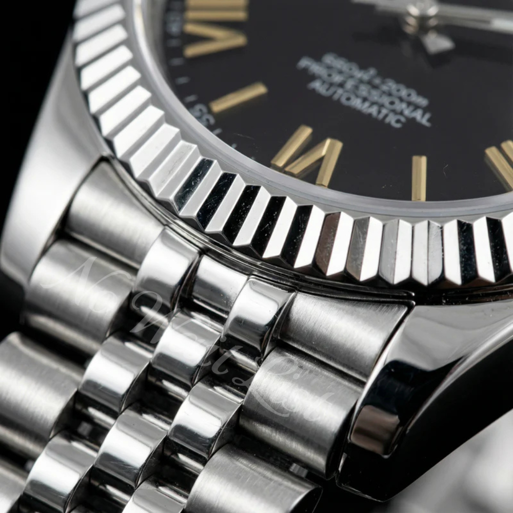 SeikoJust - Roman Gold Black