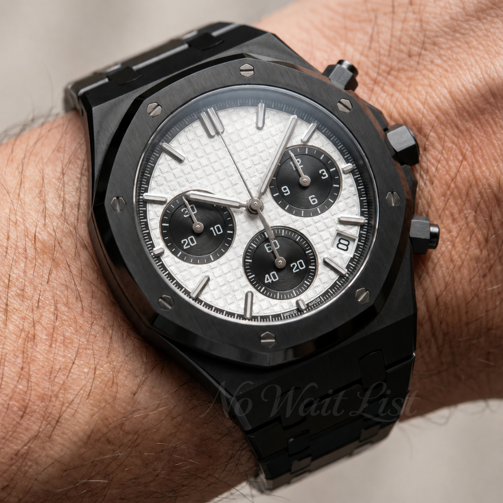 Royal Seikoak - Chrono Black Edition Panda