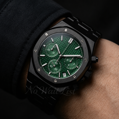 Royal Seikoak - Chrono Black Edition Green