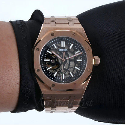 Royal Seikoak | Rose Gold Skeleton